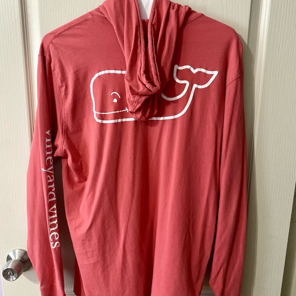 Vineyard Vines Pink Long Sleeve Hoodie - Picture 2 of 3